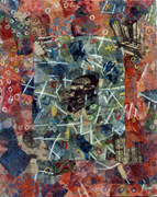 Mischtechnik II auf Leinwand 1998