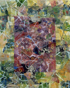 Mischtechnik II auf Leinwand 1998